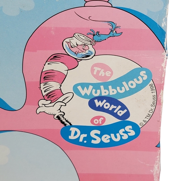 The Wubbulous World of Dr. Seuss Cat in the Hat Ceramic Bank Vintage 1998 - Picture 12 of 13